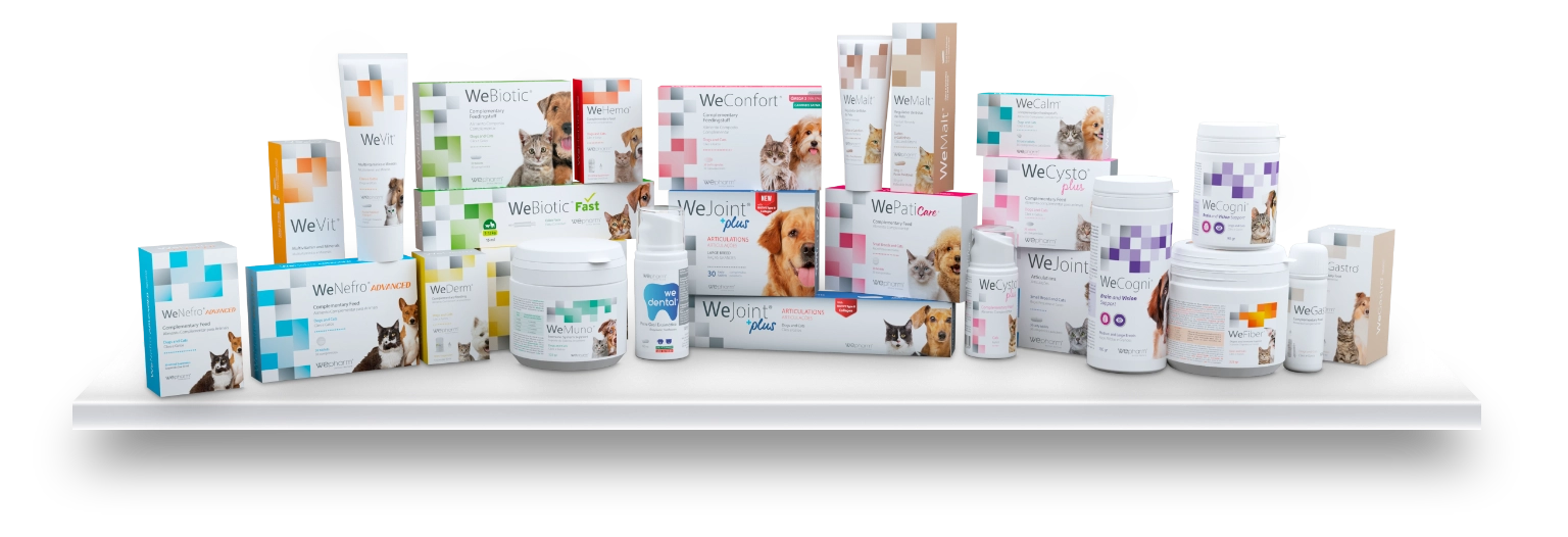 See the complementary feeds range.